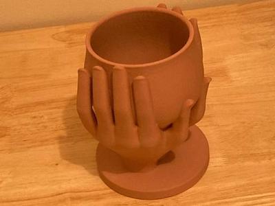Good Hands Planter/Vase