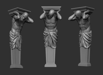 Atlas Statue 2