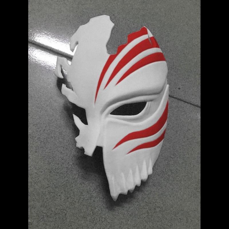 Half Hollow Mask - Kurosaki Ichigo - Bleach 3D print model
