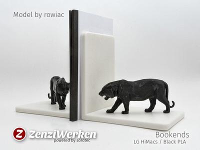 Mike the Tiger Bookends