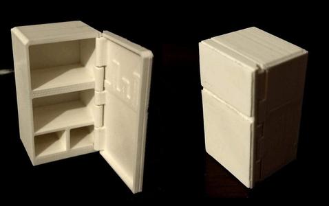 Dollhouse Refrigerator