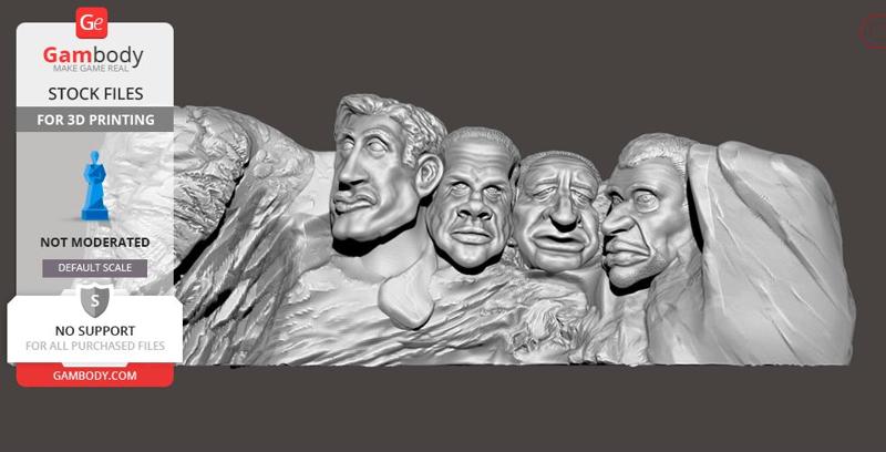 Mount Rushmore - Mort Guignol