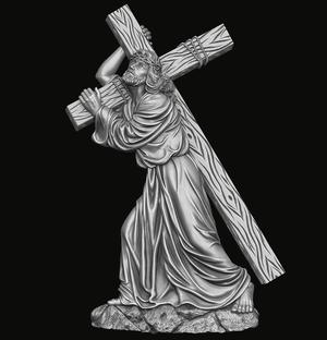 Jesus Carrying The Cross Relief