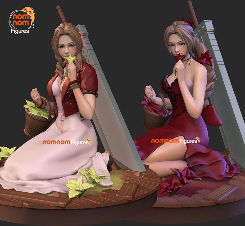 Final Fantasy 7 Remake - Aerith Version 1  and 2