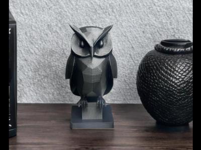 Low Poly Owl