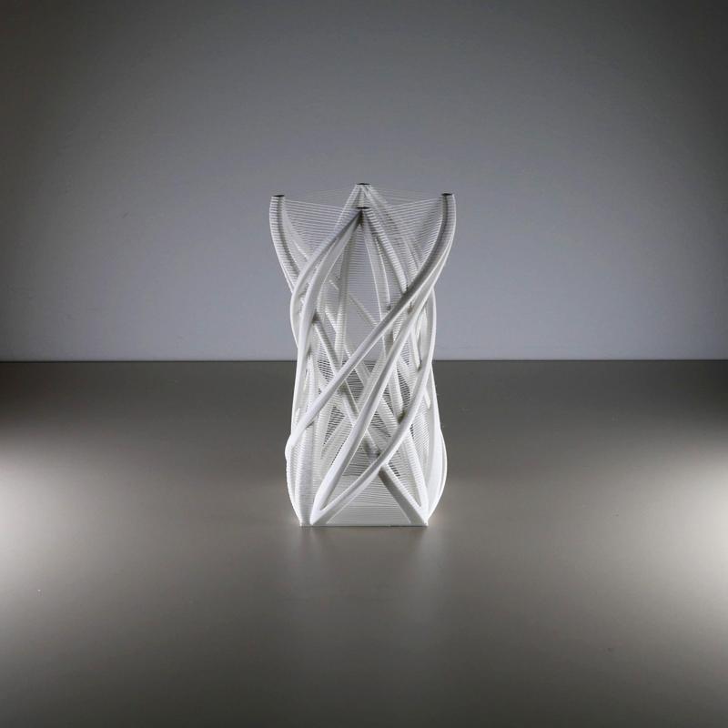 Flared String Vase