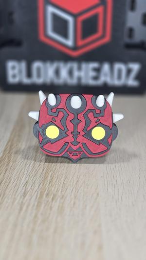 Blokkheadz Darth Maul - Magnet, Ornament and Regular Collectible