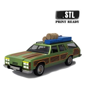 Green Wagon national lampoons vacation  queen family truckster