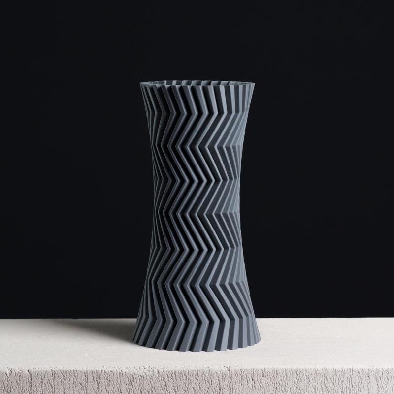 Zigzag Decoration Vase (vase mode)