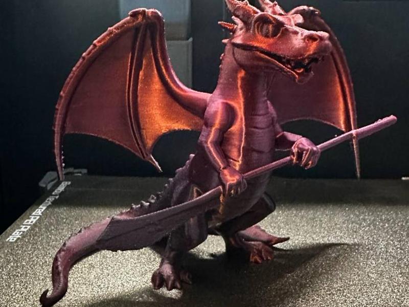 Dragon with Sword