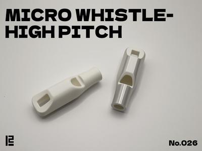 Micro Whistle_high pitch_print in place