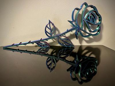 Rose desk art