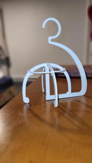Wig hanger/holder (added wall mount)