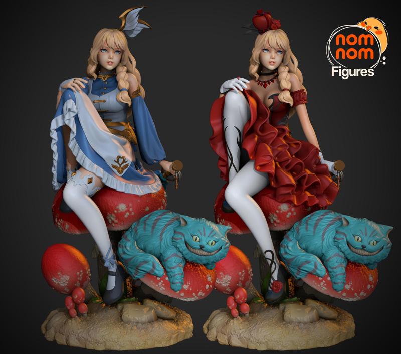 Alice in Wonderland - Version 1 and 2