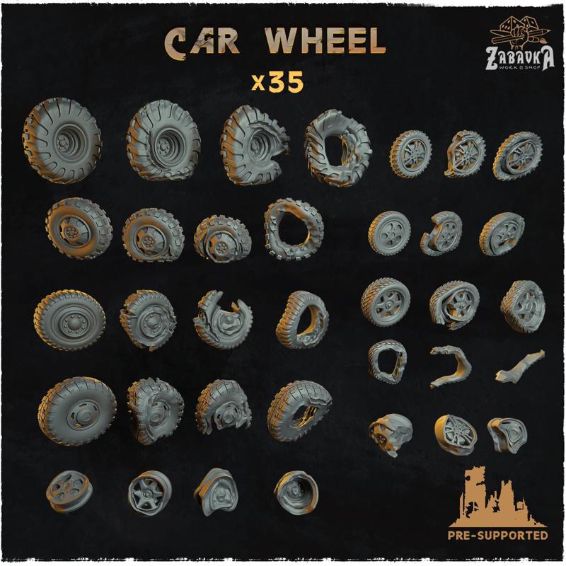 Car wheel - Basing Bits 2.0