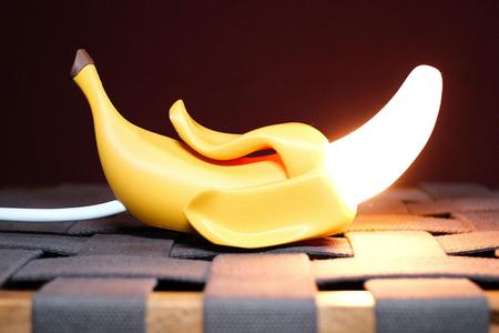 Peeled Banana Lamp