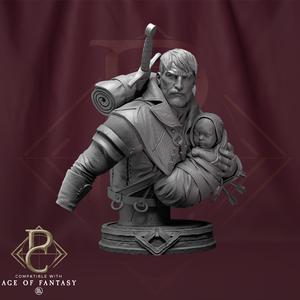 Eon and the child - Bust