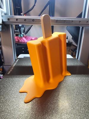 Melting Popsicle Display/Art