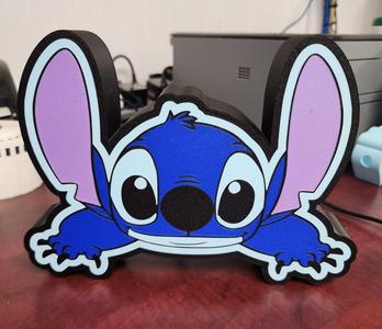 Stitch Light Box LED Lamp