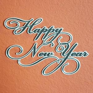 Happy New Year Hanging Sign