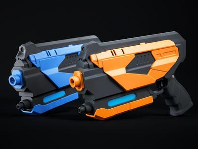 AquaPulse – Sci‑Fi Water Blaster