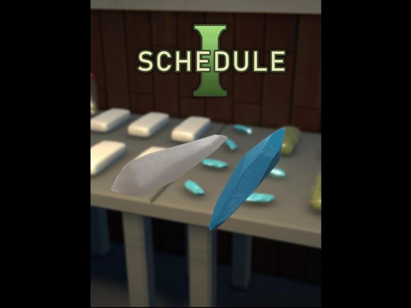Crystal Meth aus dem Spiel Schedule 1, Methamphita