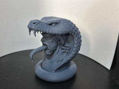 Busts: Snake god (DnD)