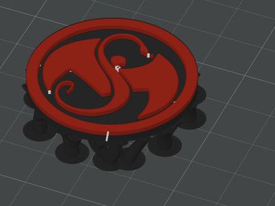 Strange Music Croc Charm