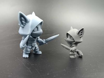Miniature Wargaming - Fox Assassin - DnD - TTRPG