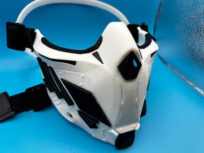 AMS print-in-place Cyberpunk Mask