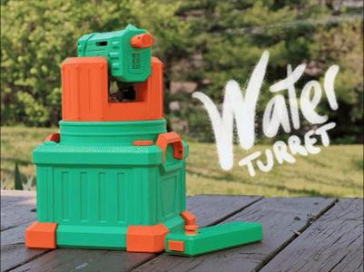Remote Controlled Water Turret