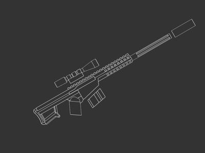 TacticalBrick M82A1 Barrett 50 Cal