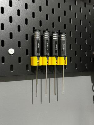 Kit of 4 IKEA Skadis Hex Screwdriver holder