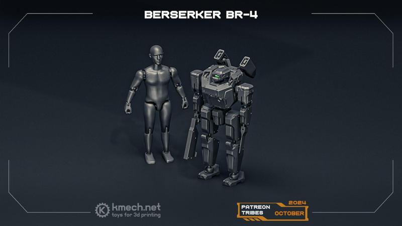 BERSERKER robot humanoid