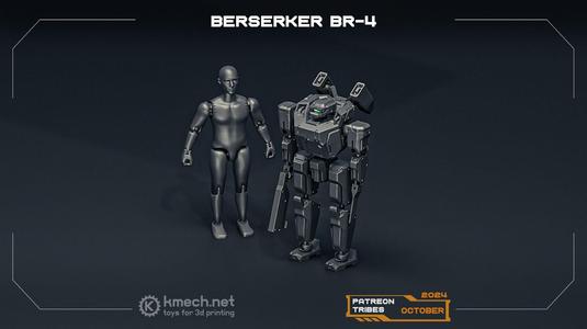 BERSERKER robot humanoid