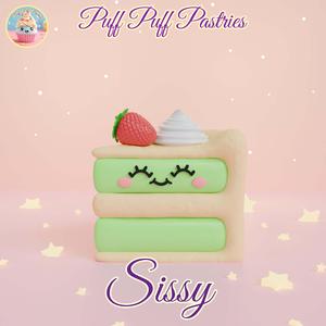 Kawaii Triangle cake Sissy