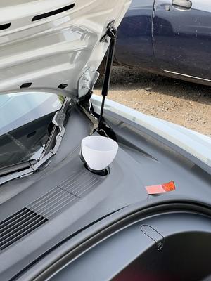Tesla Model 3 & Y  Windshield Washer Funnel - Compact, Vented