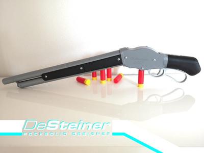 DeSteiner Model 1887 - mechanically working Winchester lever action Prop Gun