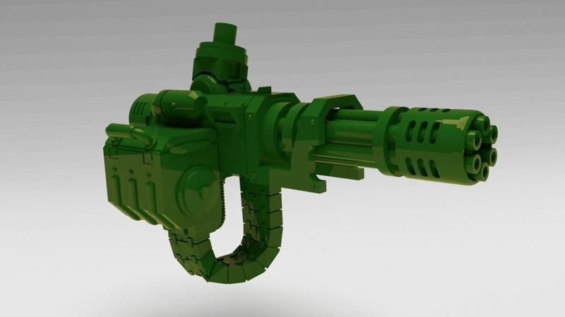 Chaingun, more pew-pew for you-you