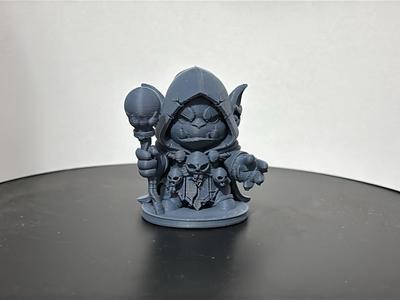 Chibis united: Dnd - Orc warlock V2