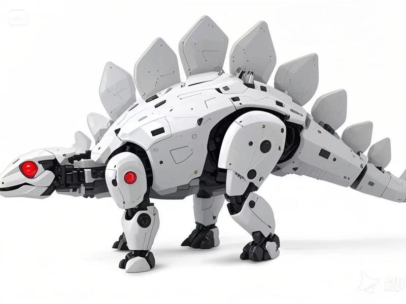 cyber robot dinosaur Stegosaurus