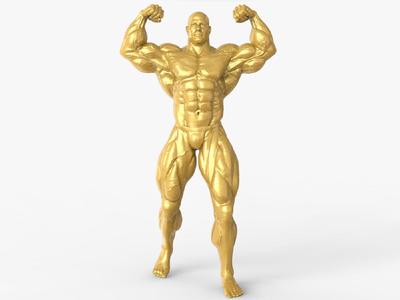 Bodybuilder Figurine Trophy