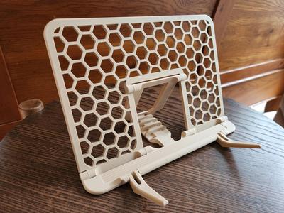 Foldable Book or Tablet Stand