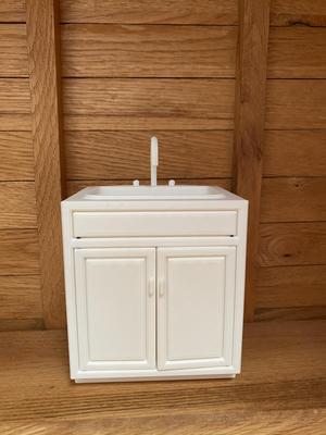 Doll House Sink Counter