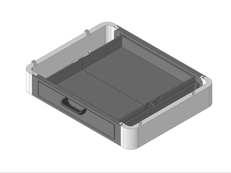 [BaBo duo] organizer mono drawer module 30