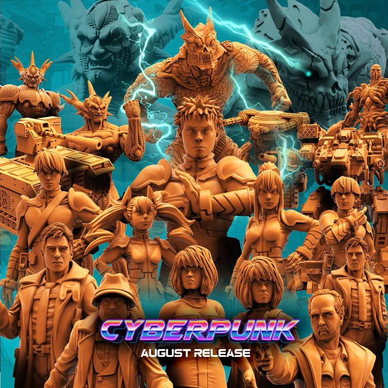 AUGUST 2024 TRIBES - CYBERPUNK RELEASE
