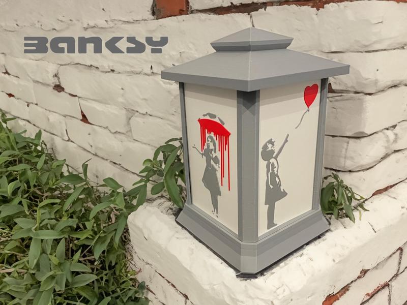Banksy Lantern