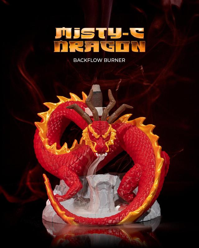 Misty-c Dragon Backflow Burner