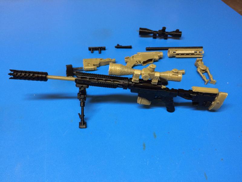 Remington XM2010 Sniper Rifle 10th Scale Replica
