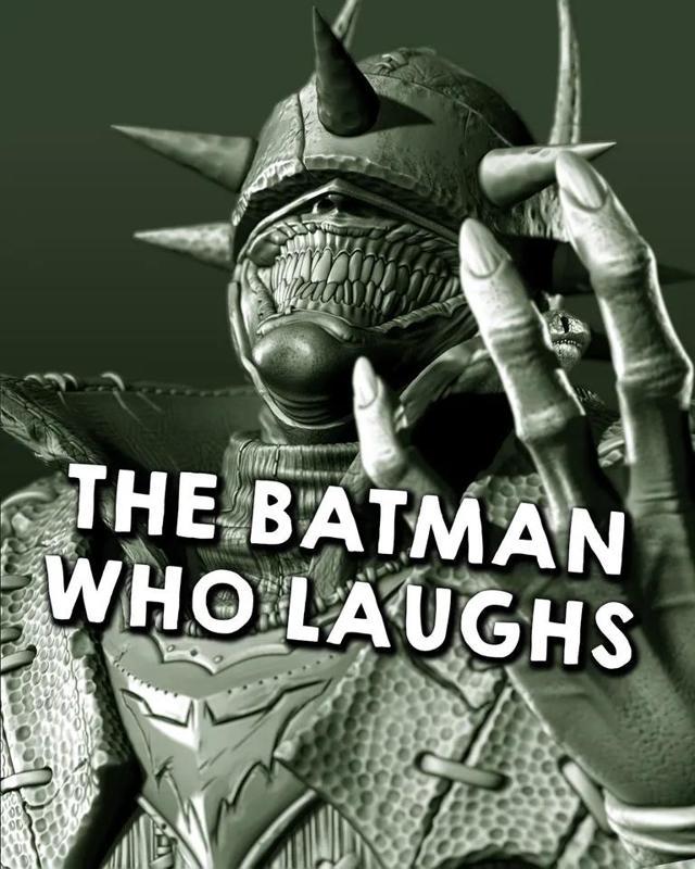 The Batman Who Laughs Bust (pre-supported)   